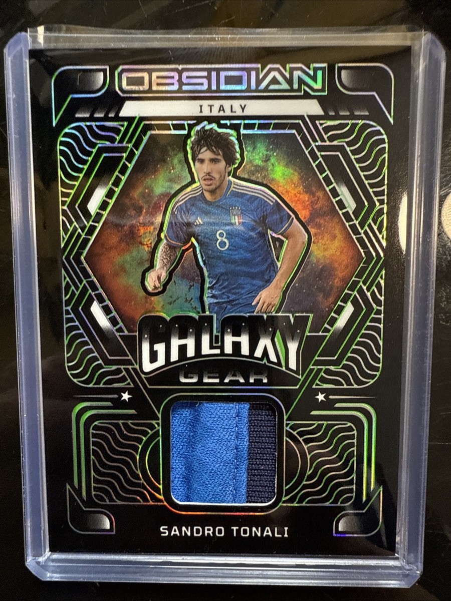 Sandro Tonali Italy Newcastle Utd Obsidian Galaxy Gear Patch /5