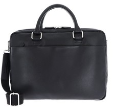 LEONHARD HEYDEN Berlin Zipped Briefcase 2 Compartments Henkeltasche Tasche Black