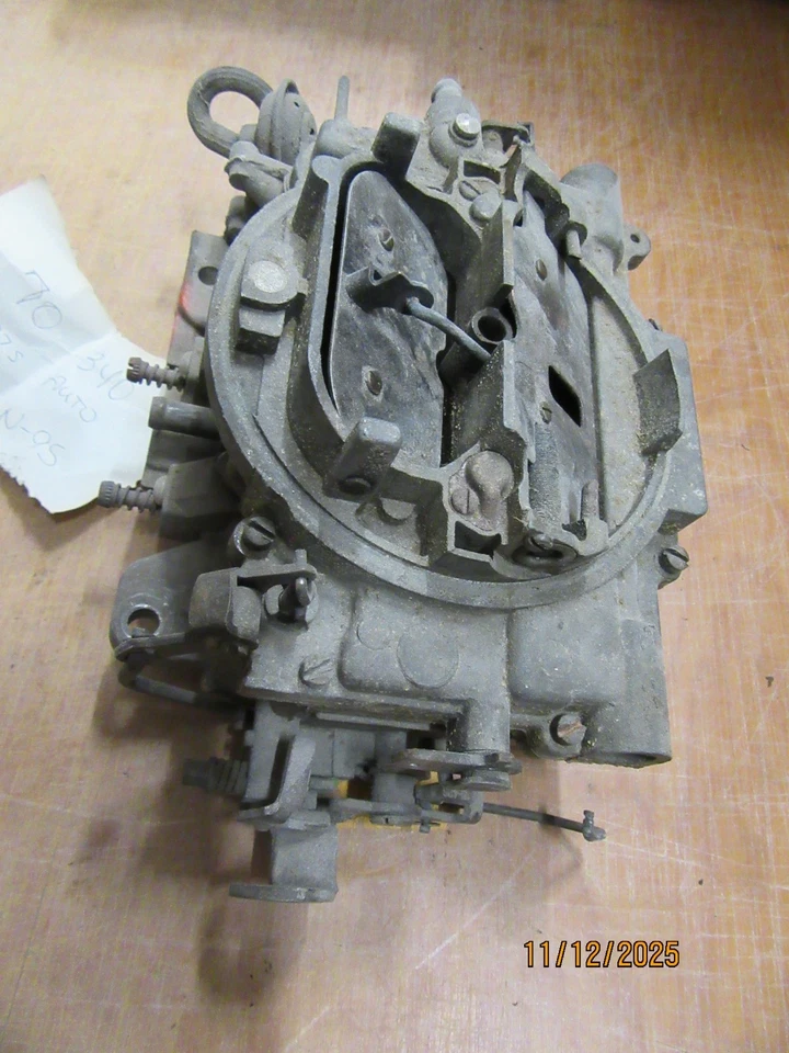 CARBURADOR CARTER AVS 4937S 1970 340 N95 BARRACUDA CHALLENGE PLYMOUTH DODGE Foto 4 de 4