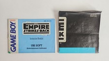 Empire Strikes Back Instruction Booklet and Poster Game Boy genuine