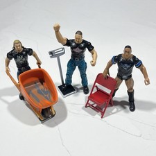 Big Show Rock Triple H WWF Sears Exclusive Mailaway Figure TitanTron Jakks WWE