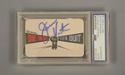 Jesse The Body Ventura Signed Business Card PSA/DNA Slabbed Autographed
