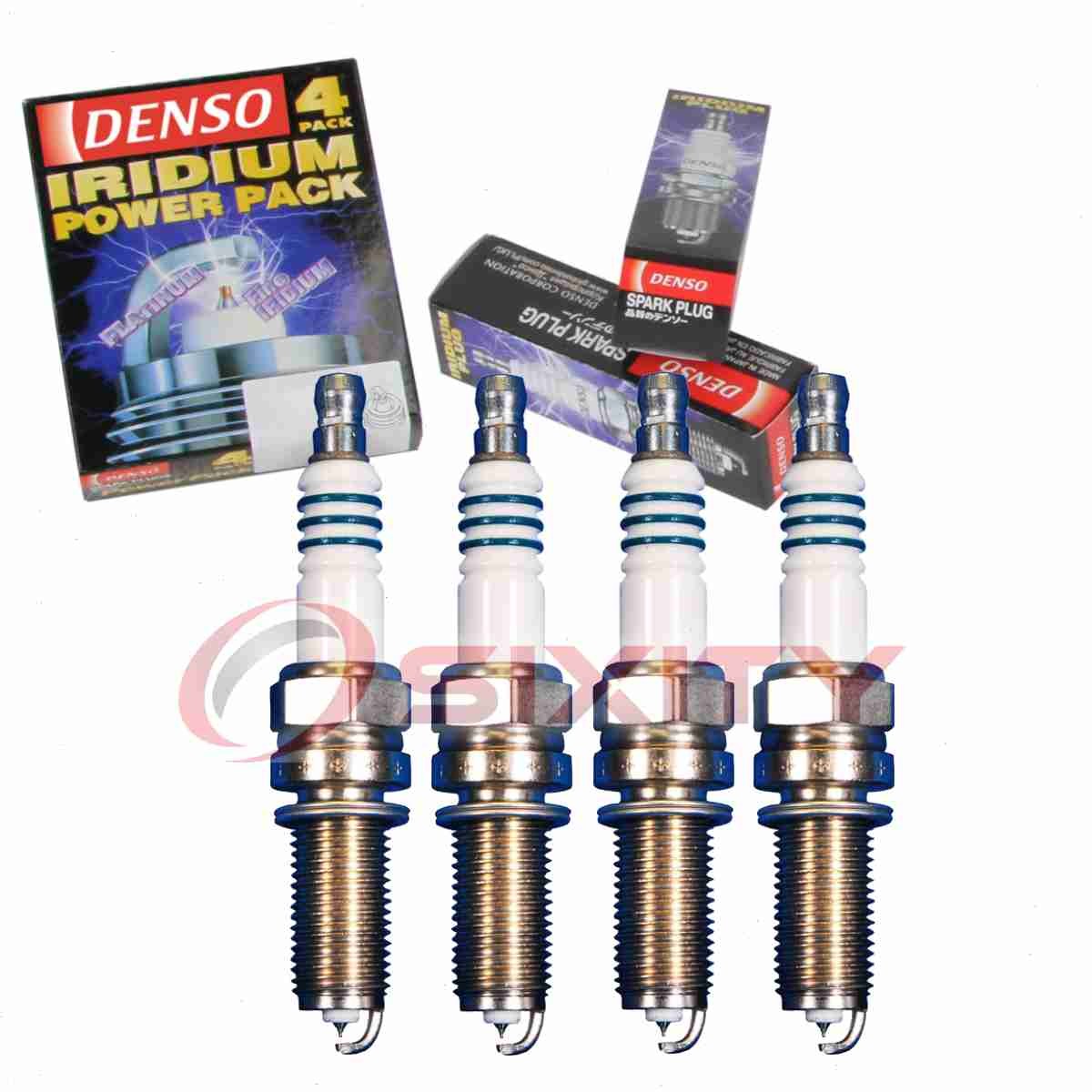 4 pc DENSO 5353 Iridium Power Spark Plugs for IXUH22 93911 6800 5667AB iy
