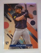 Drake Baldwin Rookie Chrome 2025 Topps Finest Baseball