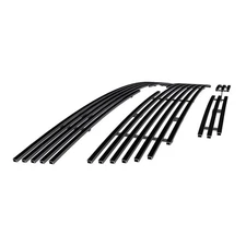 Fits 2006 Chevy Silverado 1500/05-06 2500 HD  Black Billet Grille Combo