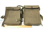 2 US Army Signal Corps EE-8 Field Phone & Case Telephone Military WW2 Korean War