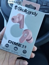 Skullcandy Dime 3XT True Wireless Earbuds Pink Water-Resistant Rapid Charge