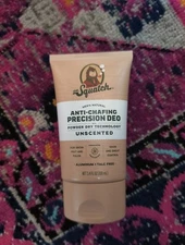Dr Squatch Anti Chafing Precision Deo Deodorant Unscented Whole Body 3.4oz