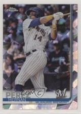 2019 Topps Chrome Sapphire Edition Hernan Perez #617 3e3