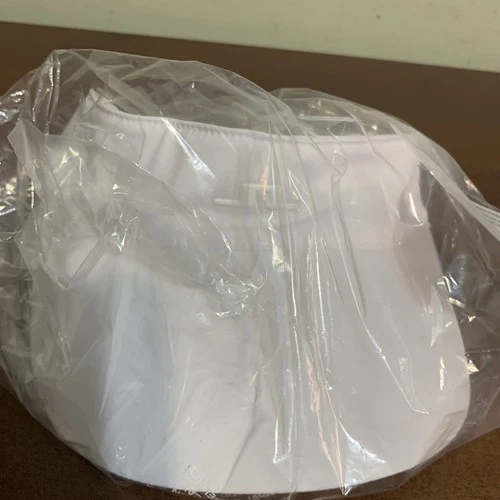 J. Lindeberg Kim White Golf Visor Womens stretch back Pickleball New Nwt