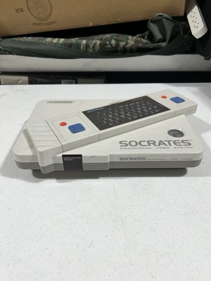 Vintage 1988 VTech Socrates Educational  Video System Console As Is Untested
