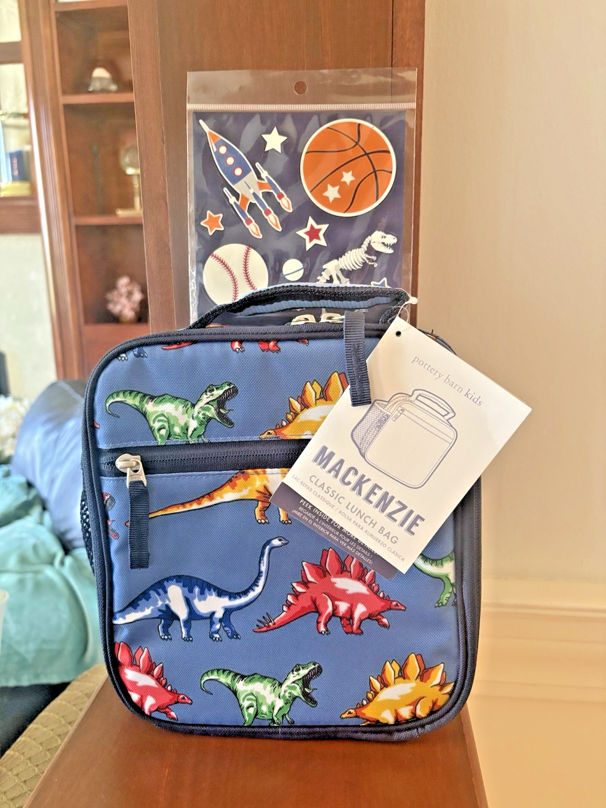 PONY Fienile ceramica Disney scuola pranzo borsa dinosauro viaggio regalo giurassico ragazzo bambino.