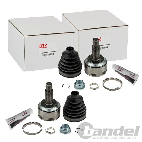 2X Nty Antriebswellengelenk Satz Vorne Beidseitig Passend FüR Honda Accord CR-V-image