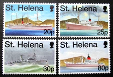 St Helena1998 Mail Ships Set. SG 757/60