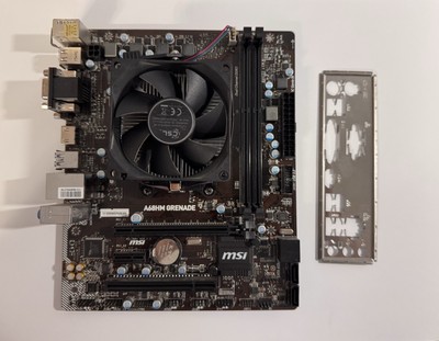 Mainboard, Prozessor, RAM Bundle, A68 HM grenade, A8 6600K, 2x4GB Kingston