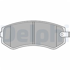 Delphi Bremsbeläge vorne für Nissan 200sx Almera Patrol