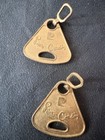 Pierre Cardin Triangle Key Blanks Metal Keys & Paris New York Collectible Patch — photo 3