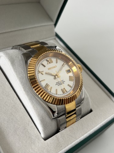 Seiko Mod 40mm *DTJST* NH35 BiColor Saphir - Bild 2 von 5