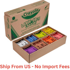 SALE Crayola Crayon Classpack 400ct 8 Colors , Bulk School Supplies, Free Ship