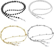 ONESING 4-10 Pcs Eyeglass Chains for Women Eyeglasses String Holder Glasses Stra