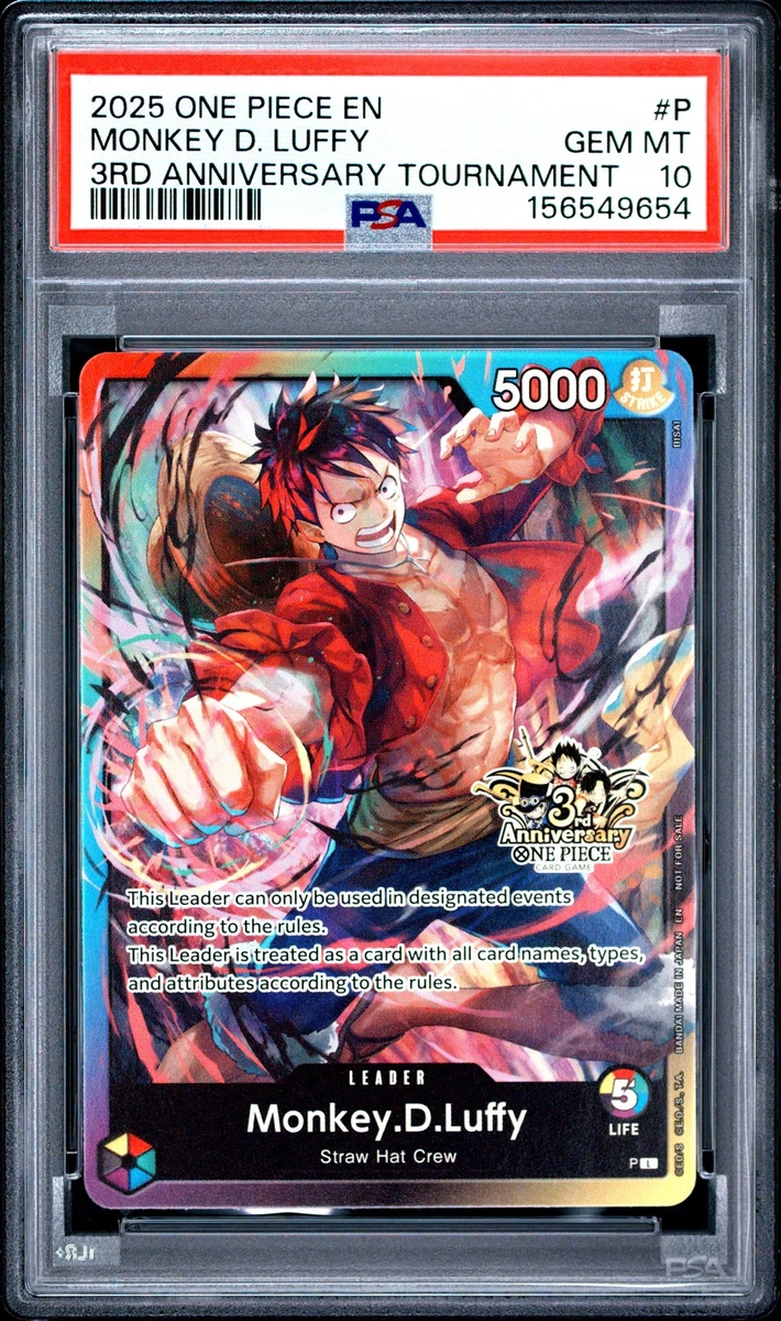 Monkey.D.Luffy P-106 One Piece Promotion Cards | eBay