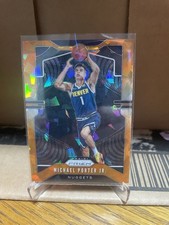 2019-20 Panini Prizm - Michael Porter Jr. #88 Orange Ice Prizm