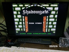 #822 Shadowgate NES CIB with both manual & Hint book RARE COMBINATION