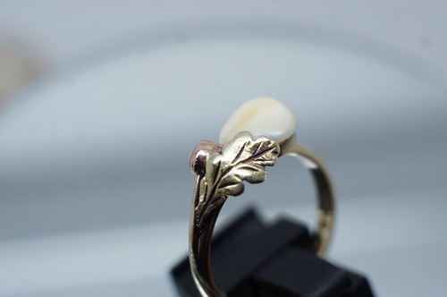 Anillo Grandl, señora, hombre, joyas de caza, joyas tradicionales, oro amarillo de 14 quilates, 585 - Imagen 2 de 5