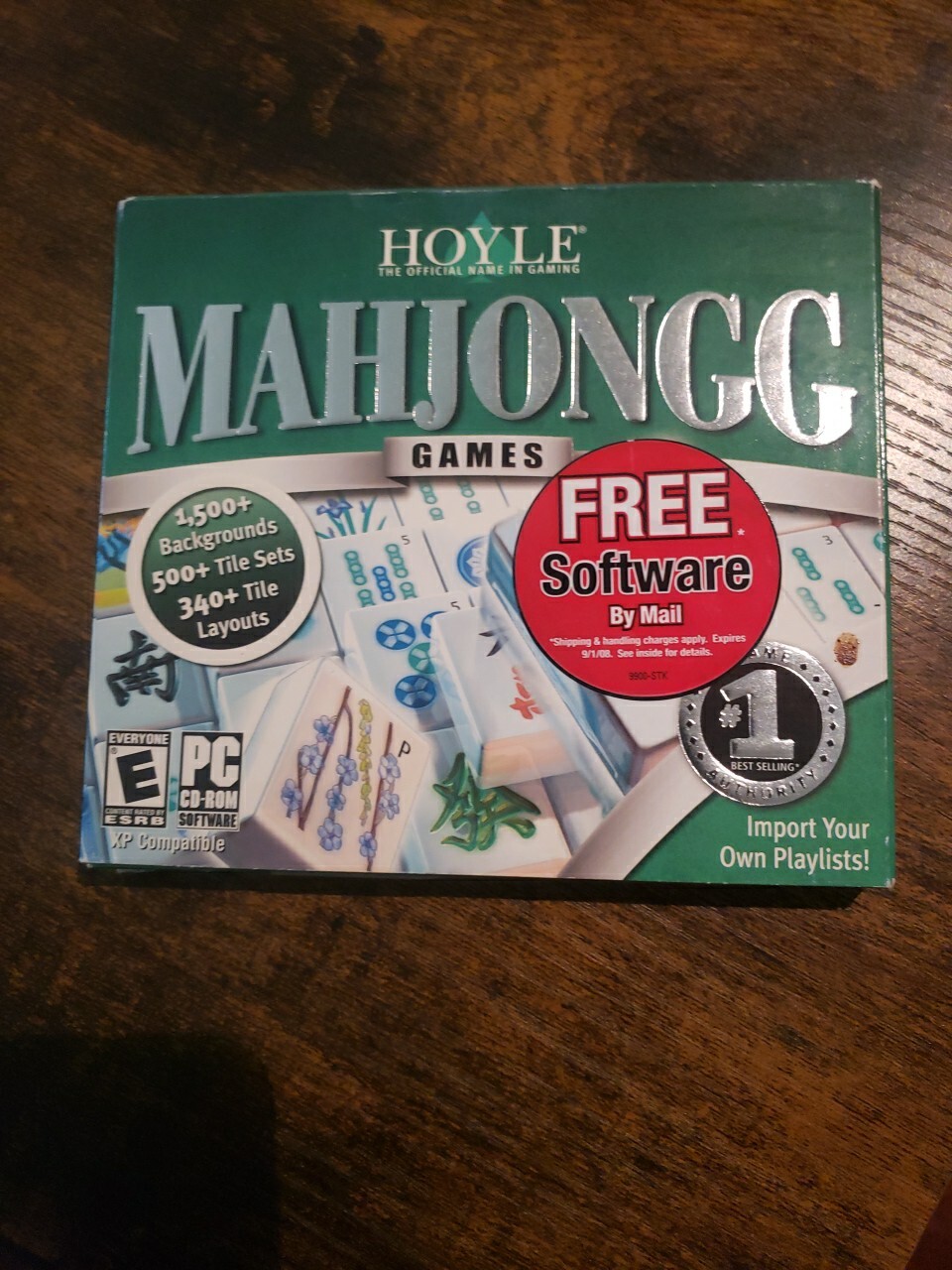 Hoyle MAHJONGG PC CD-ROM Encore Software 2005 NEW SEALED ~FAST~FREE ...