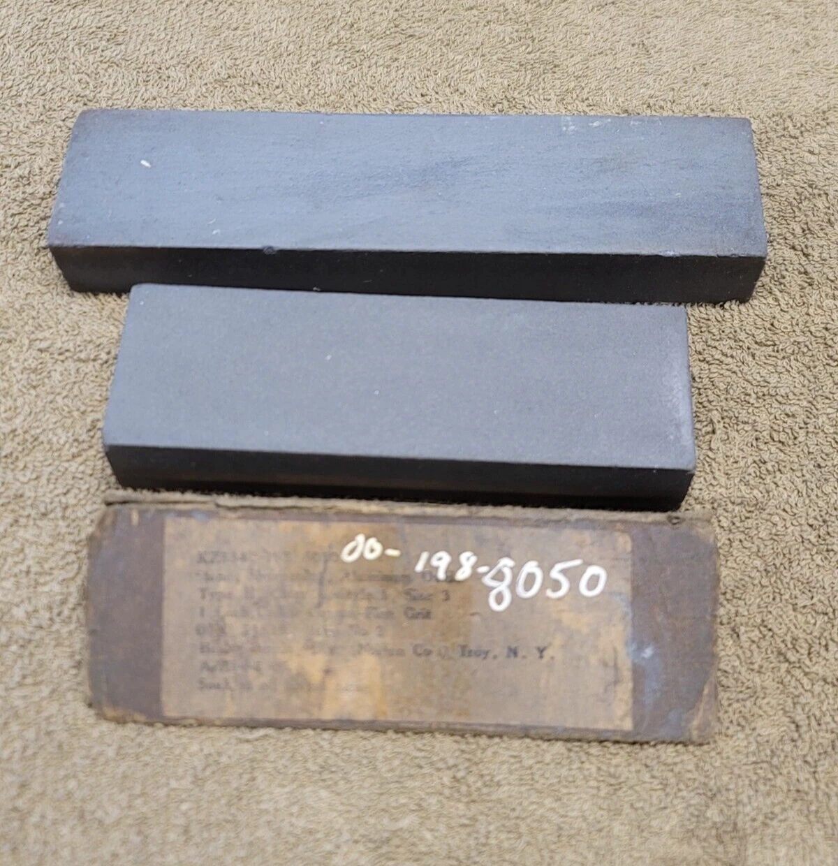 Norton Crystolon Oil stone Aluminum Oxide Knife Sharpening Stone Corse Fine