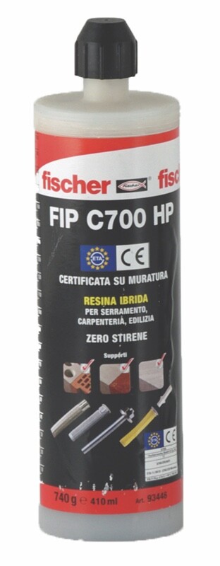 ANCORANTE CHIMICO FIP C700 HP FISCHER 410 ML.
