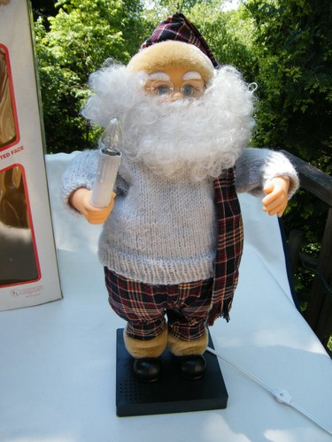 Brite Amation 26" Animated Lighted Santa Claus in Box - Picture 2 of 7