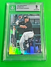 FRANK SCHWINDEL 2020 Topps Update #U-118 Rainbow Foil BGS 9 MINT RC Chicago Cubs