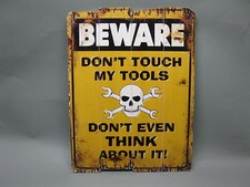 Holzbild Wandbild Bild  60cm x 45cm Oldtimer Auto  50 iger  nostalgisch Werkzeug