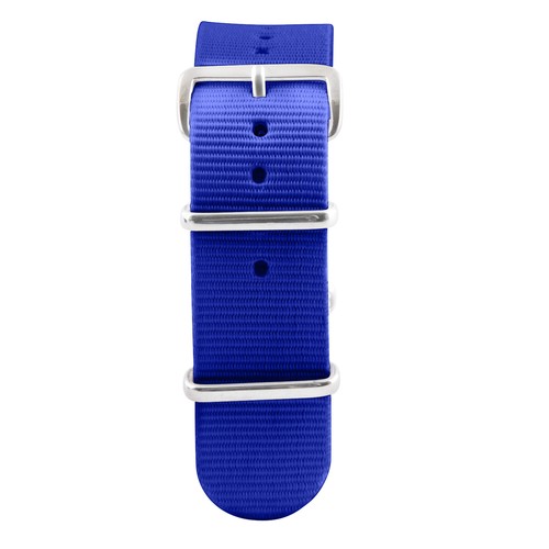 Ballistic Nylon SS Military Solid Replacement Watch Strap / Band - Picture 12 of 24