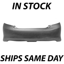 NEW Primered Rear Bumper Direct Replacement for 2012 2013 2014 Toyota Camry SE