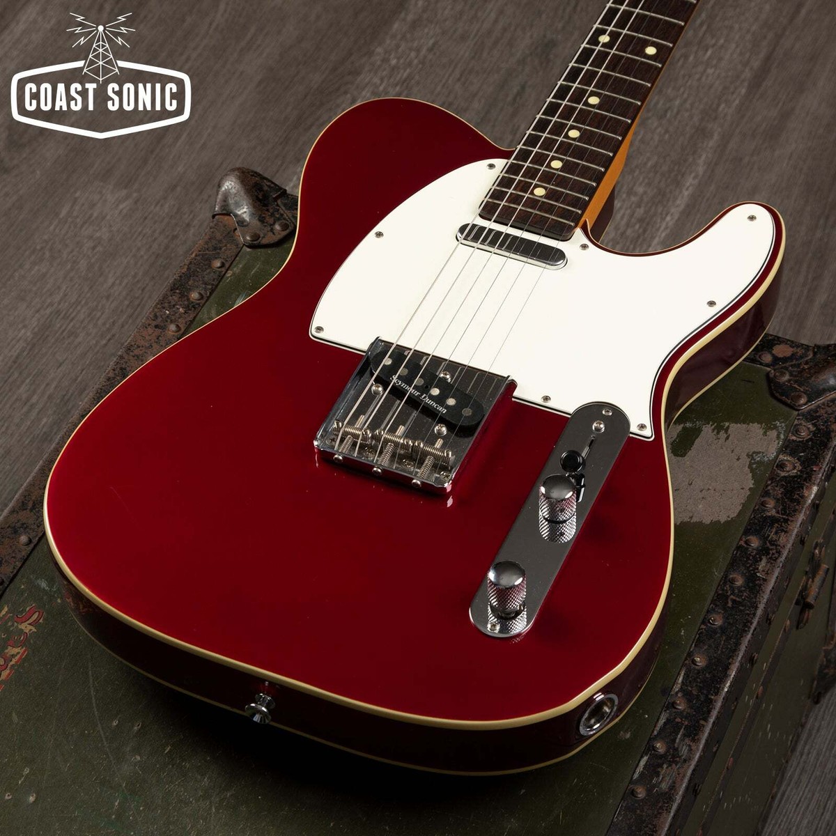 2006 ESP Edwards E-TE-100 Telecaster Candy Apple Red | eBay