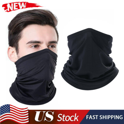 Neck Gaiter Bandana Face Mask Cover Balaclava Scarf Windproof for Motocycle Bike