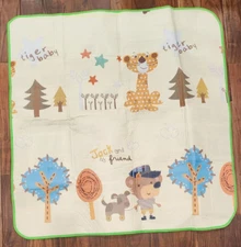 Baby Play Mat or Changing Mat 46"X46" Reversible/Waterproof