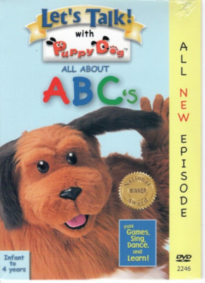 Lets Talk with Puppy Dog-All About A B C DVD