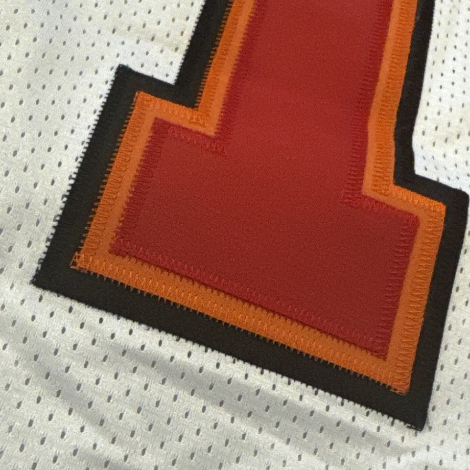 Camiseta Tampa Bay Buccaneers 2XL Keyshawn Johnson 56 para hombre Reebok blanca Deadstock Foto 4 de 4