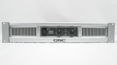 QSC GX-3 パワーアンプ　中古品 Rack Mount QSC GX3 2-Channel Power Amplifier 300W/CH @ 8-Ohms #516