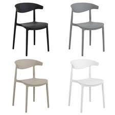 Sedia SPIDER In Polipropilene Moderne Design Impilabile