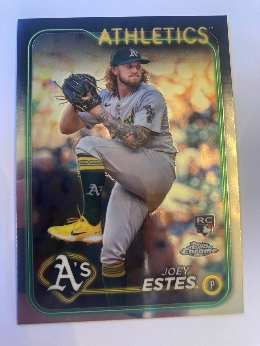 2024 Topps Update Chrome Joey Estes Oakland Athletics RC USC86 | eBay