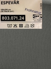 Ikea ESPEVÄR Bezug Boxspring Gestell 180x200 dunkelgrau 803.071.24 Wechselbezug