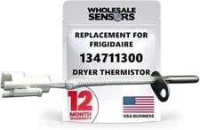 Frigidaire 134711300 Replacement Dryer Thermistor 12 Month Warranty