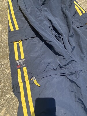 Vintage 90s Y2K Abercrombie & Fitch Zip Off Windbreaker