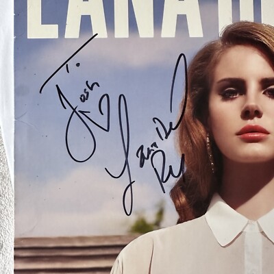 Lana Del Rey 直筆サイン Lana Del Rey 直筆サイン