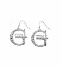 Orecchini Guess UBE10901 Donna Silver Earrings Bigiotteria Nuovo