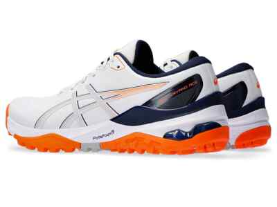 Asics Golf Shoes GEL-KAYANO ACE 2 White/Shocking Orange